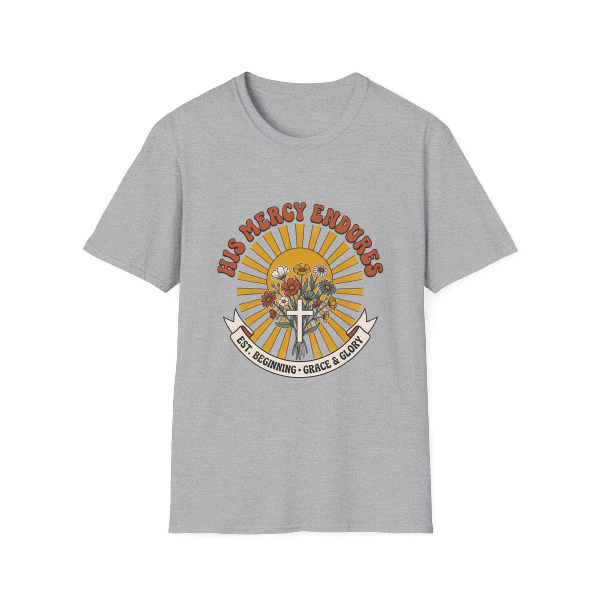 His mercy endures T-shirts