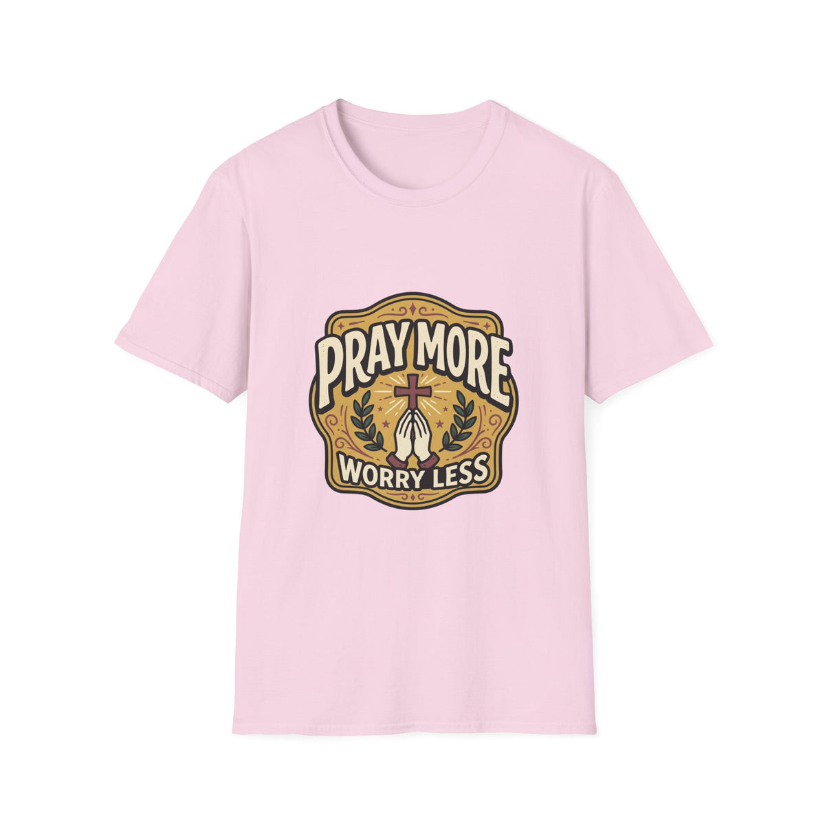 Pray more worry less T-shirts