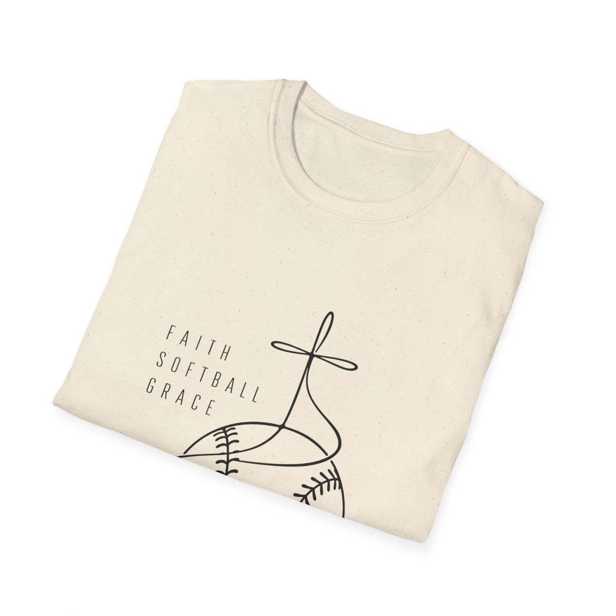 Faith softball grace T-shirts