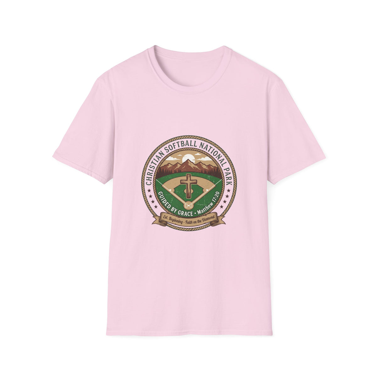 Christian softball national park T-shirts