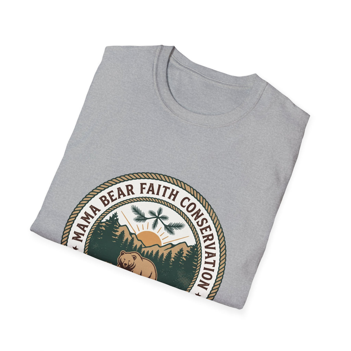 Mama bear faith conservation T-shirts