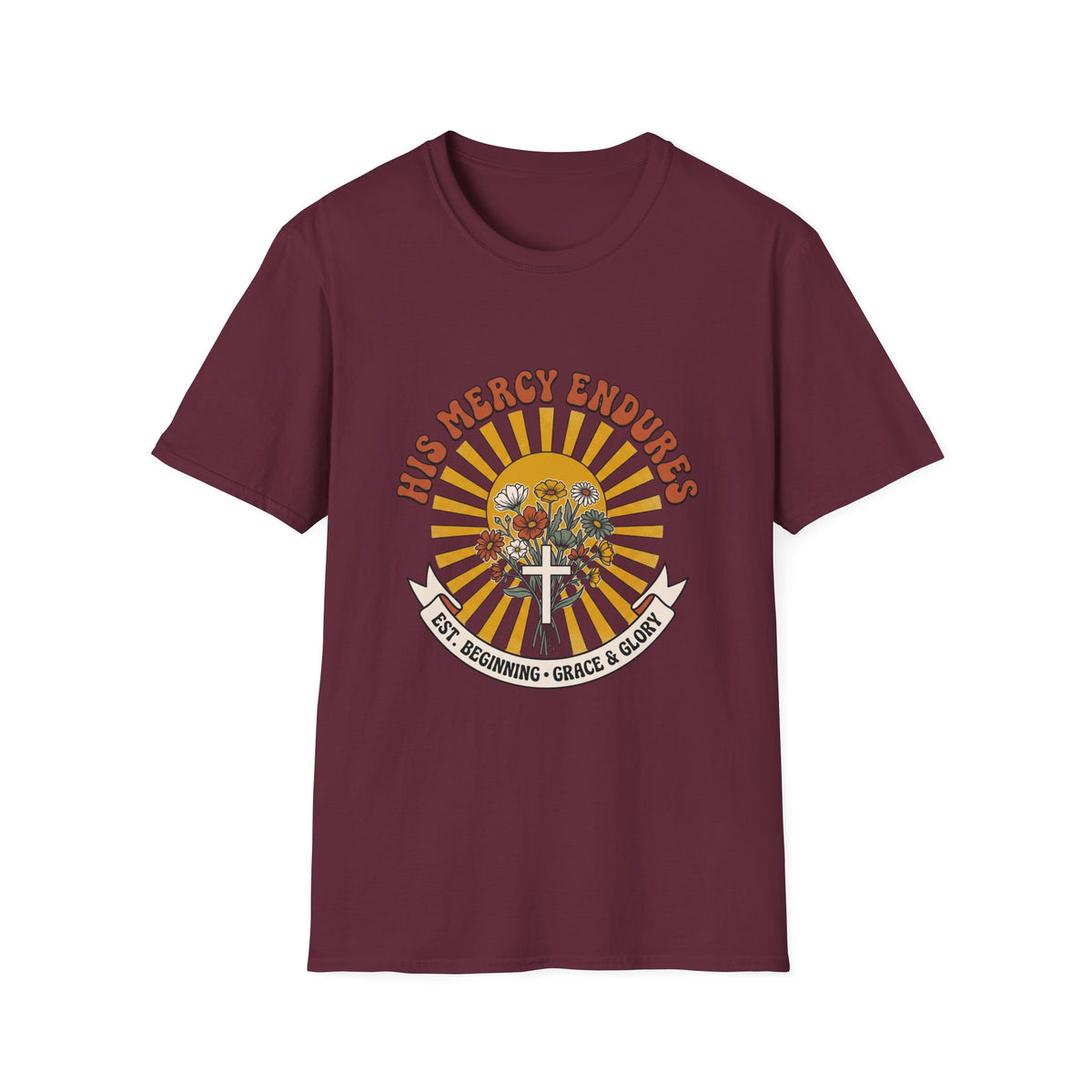 His mercy endures T-shirts