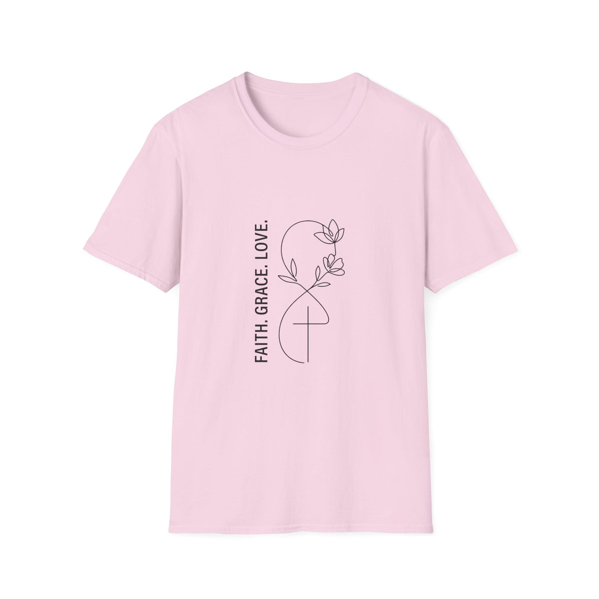 Faith grace love T-shirts