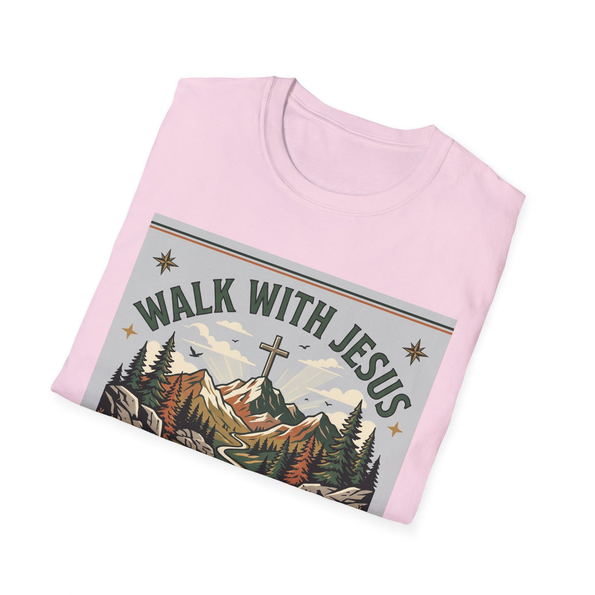 Walk with jesus T-shirts