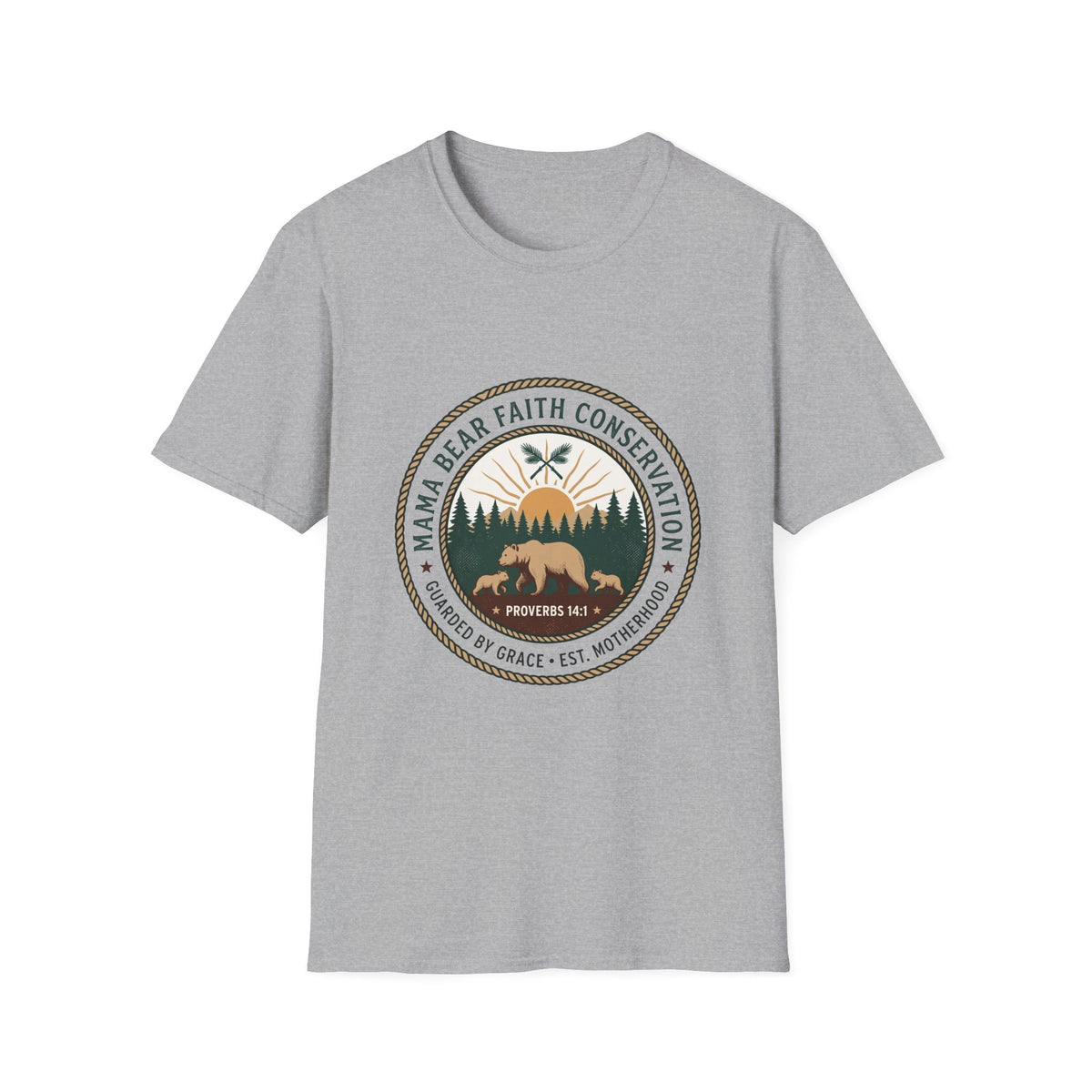 Mama bear faith conservation T-shirts (2)