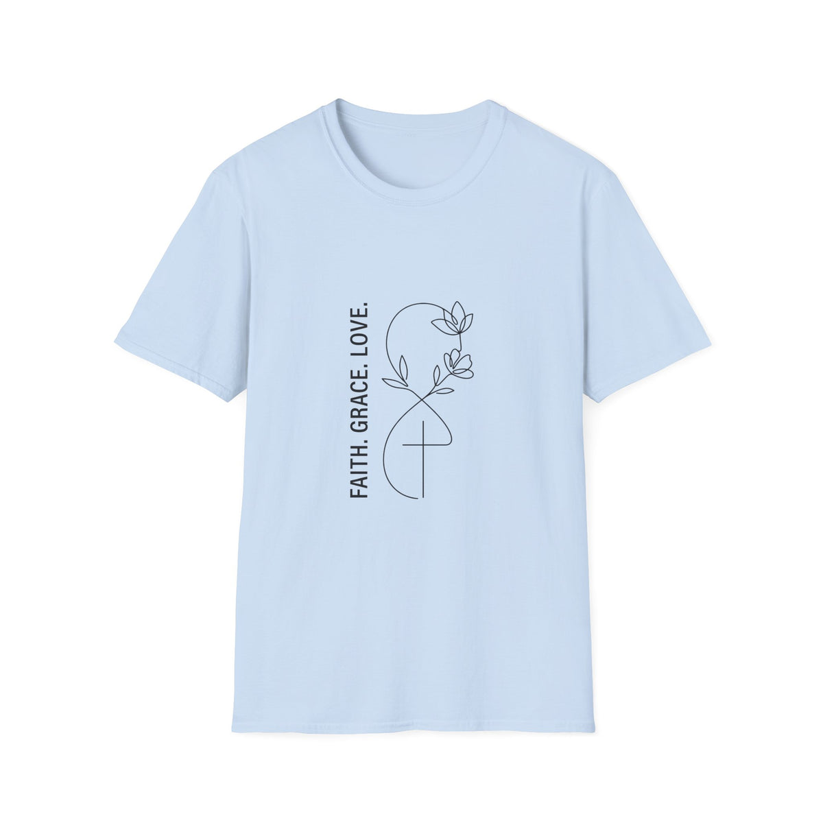 Faith grace love T-shirts