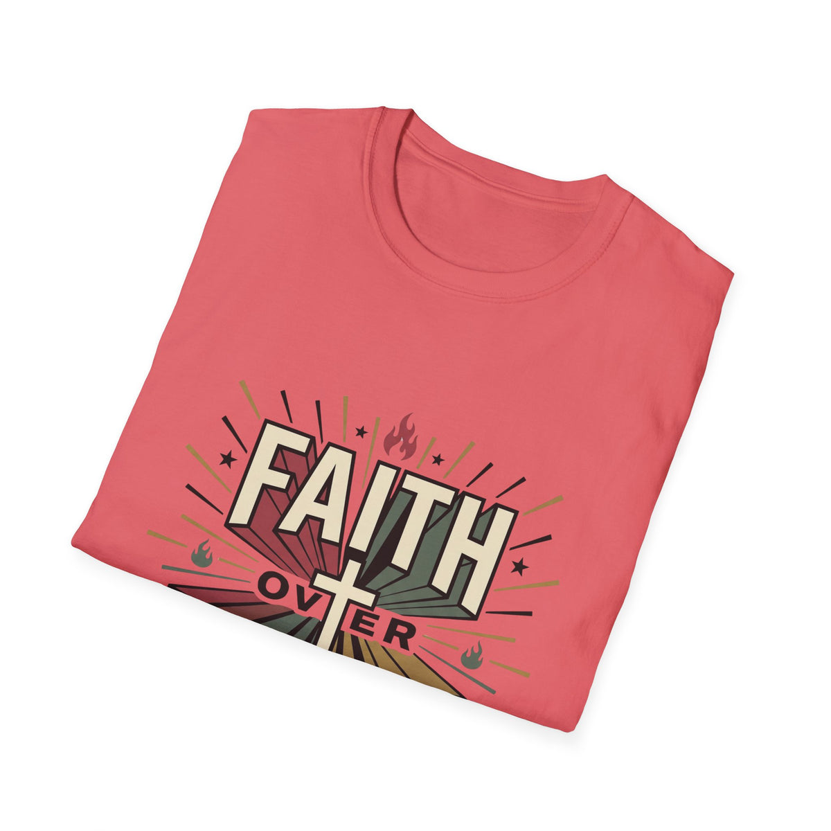 Faith over feelings T-shirts
