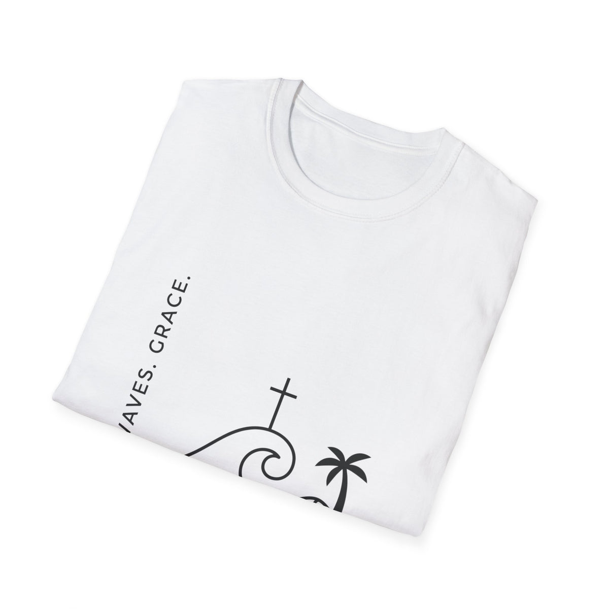 Faith waves grace T-shirts