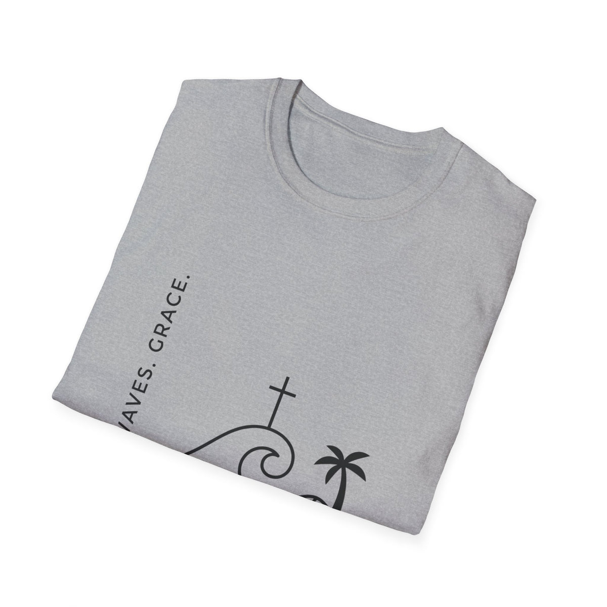 Faith waves grace T-shirts