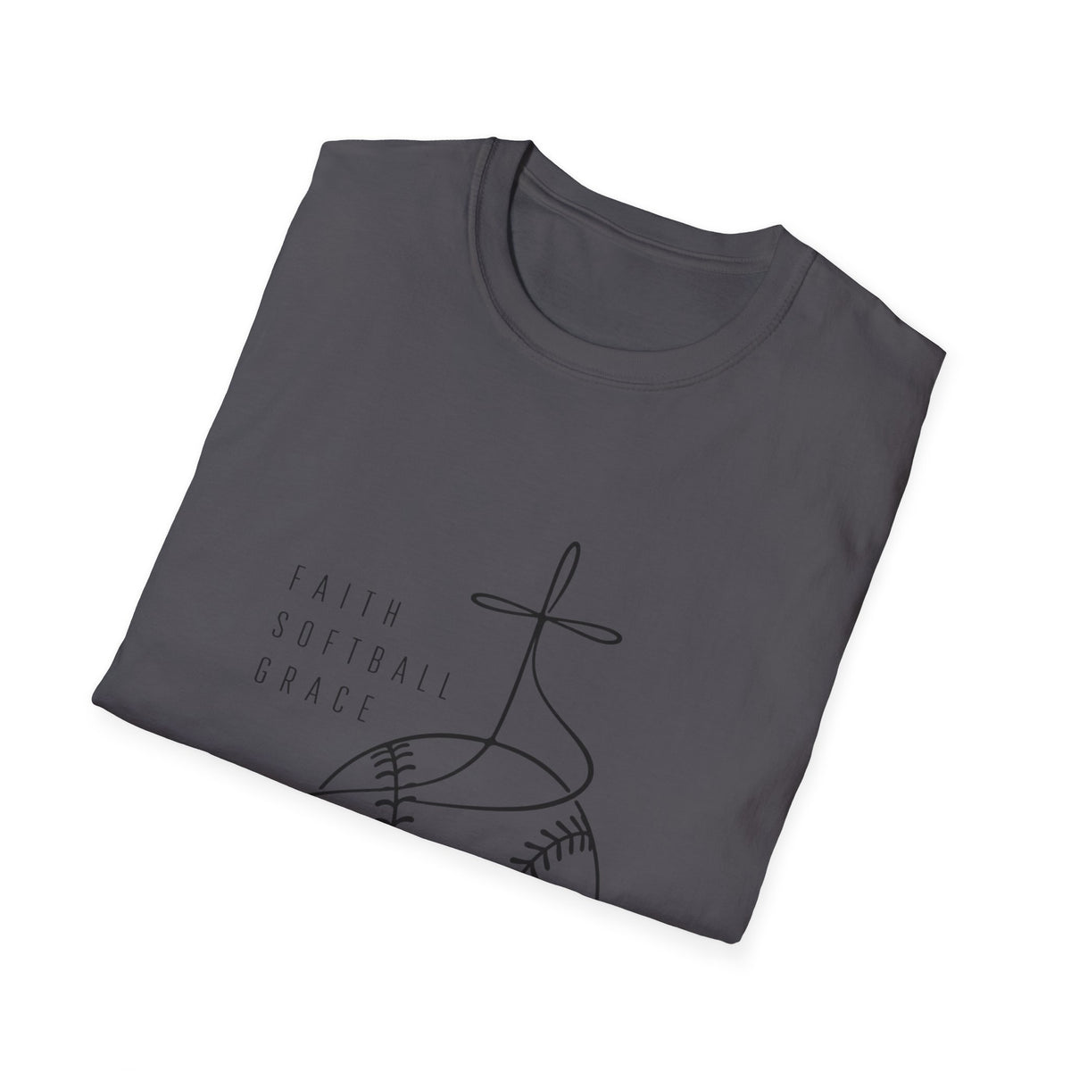 Faith softball grace T-shirts