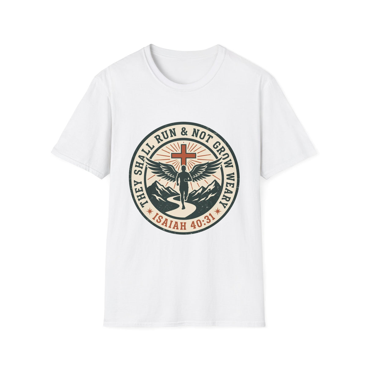 They shall run and not grow weary T-shirts