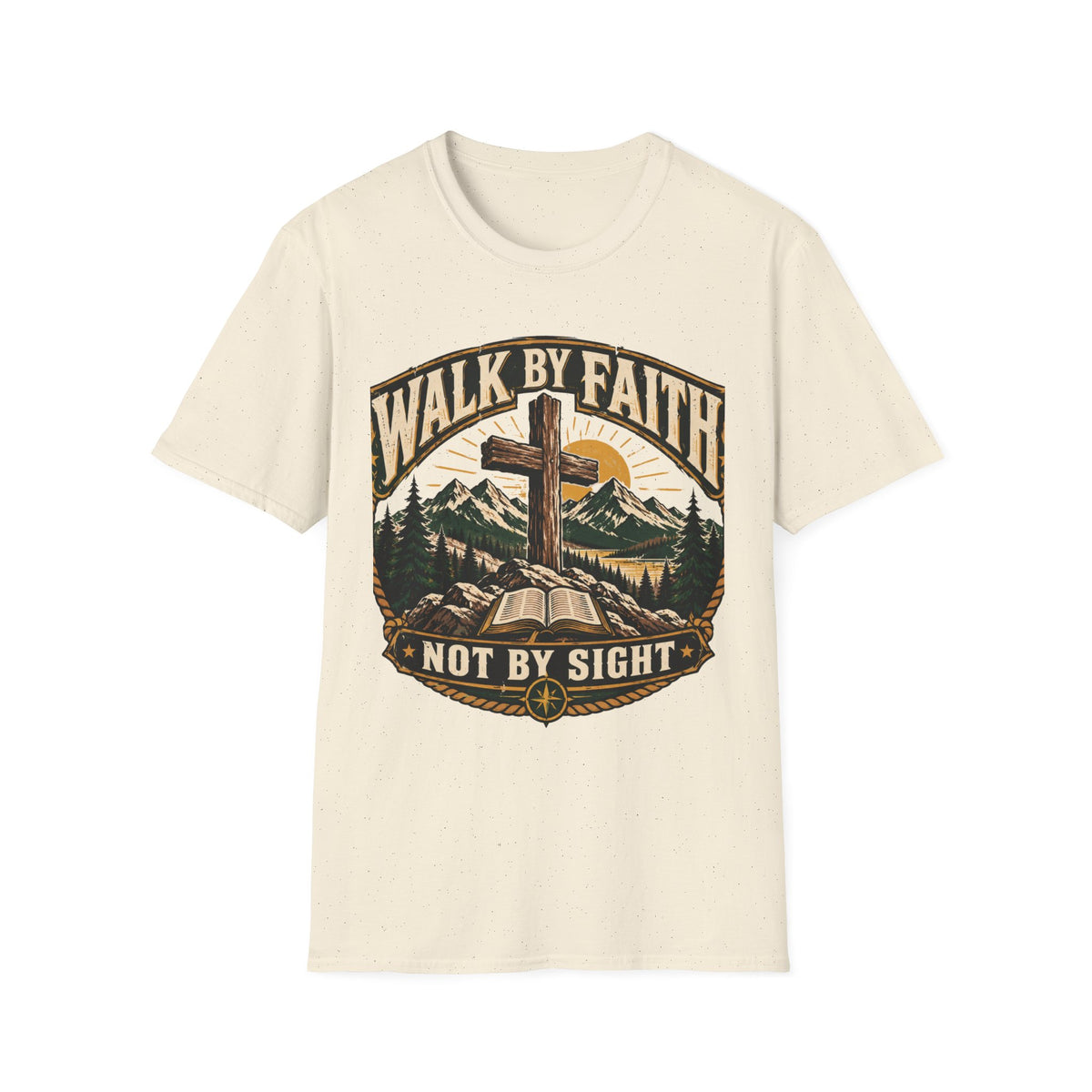 Walk by faith not by sight T-shirt