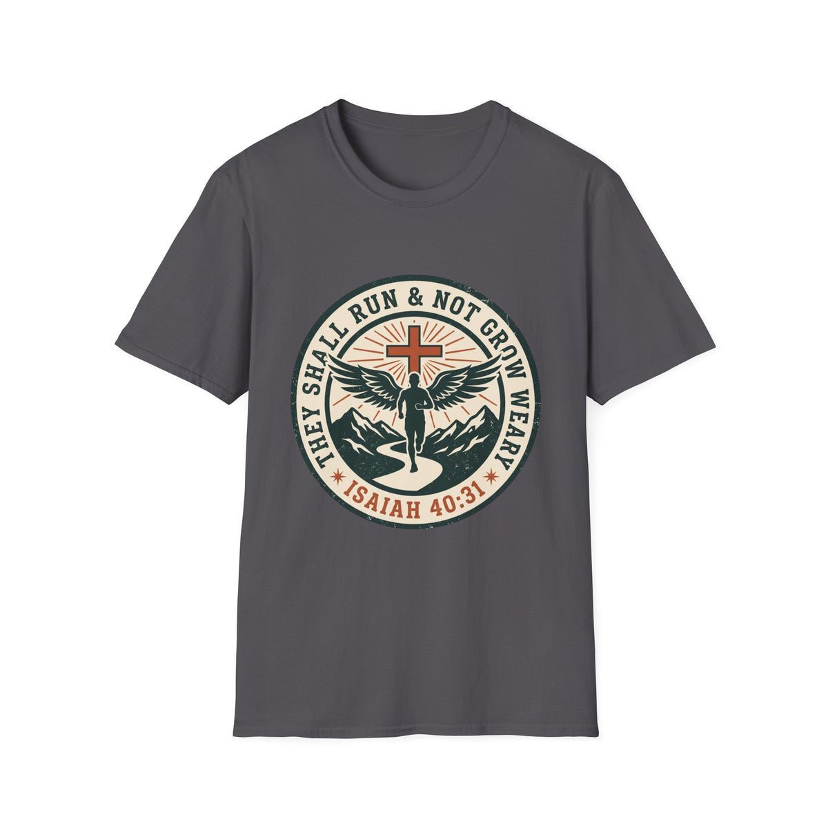 They shall run and not grow weary T-shirts