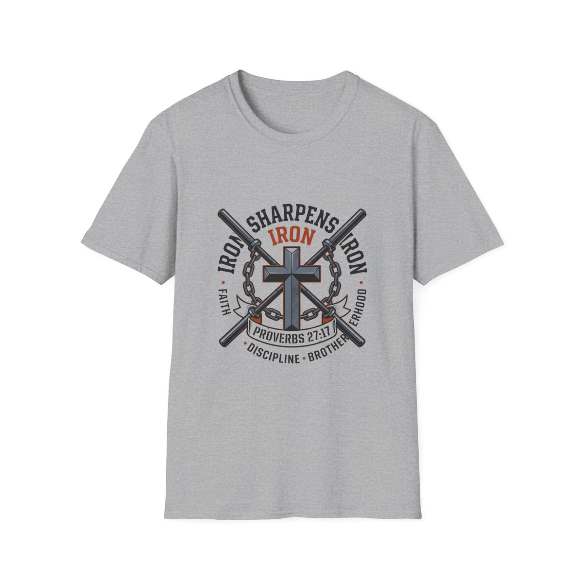 Iron sharpens iron T-shirts