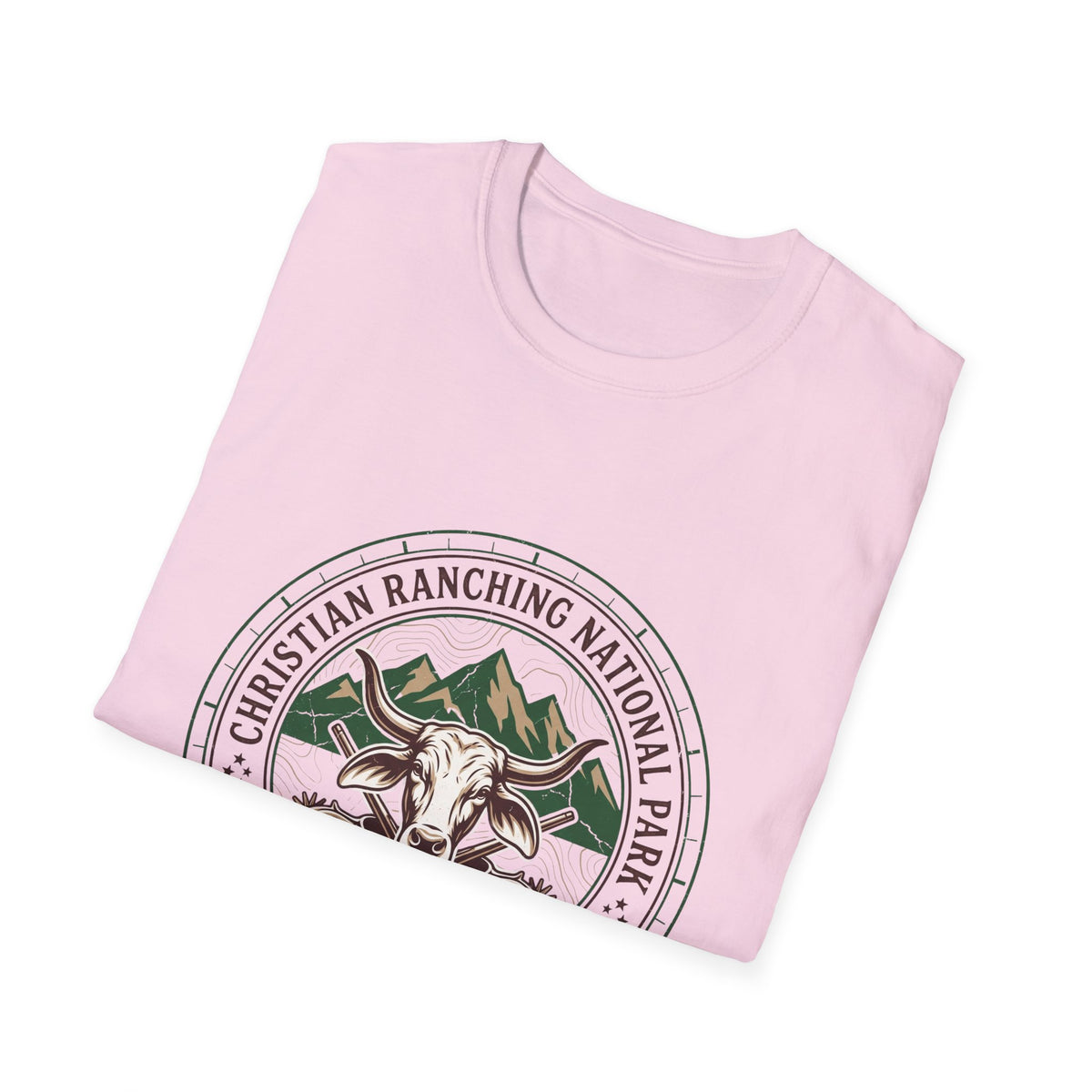 Christian ranching national park T-shirts
