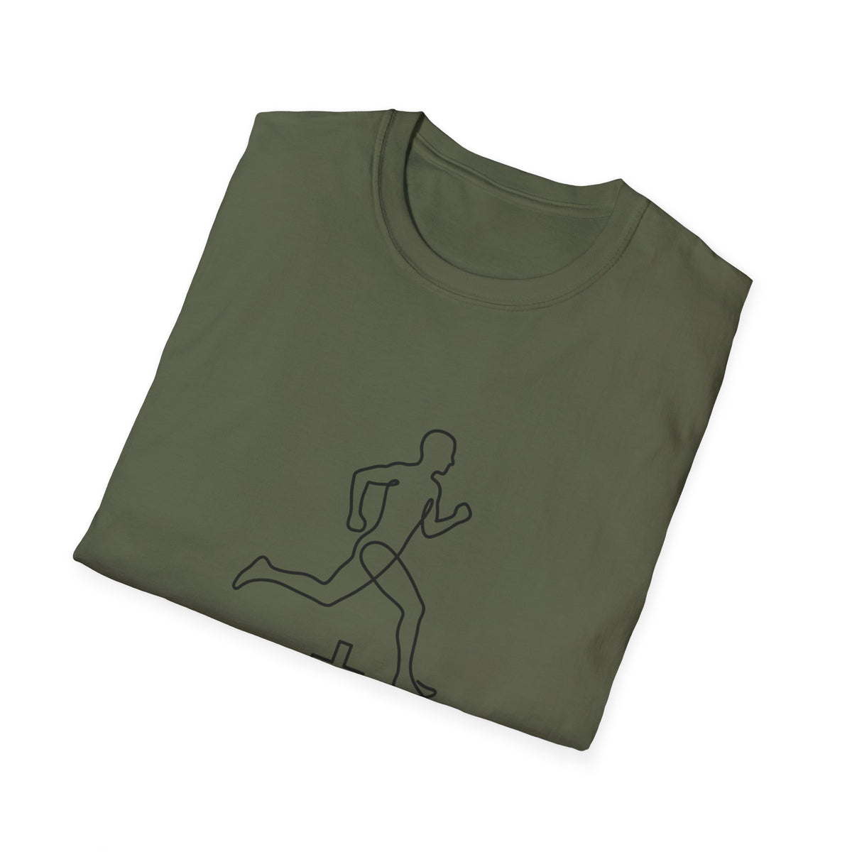 Running the race T-shirts