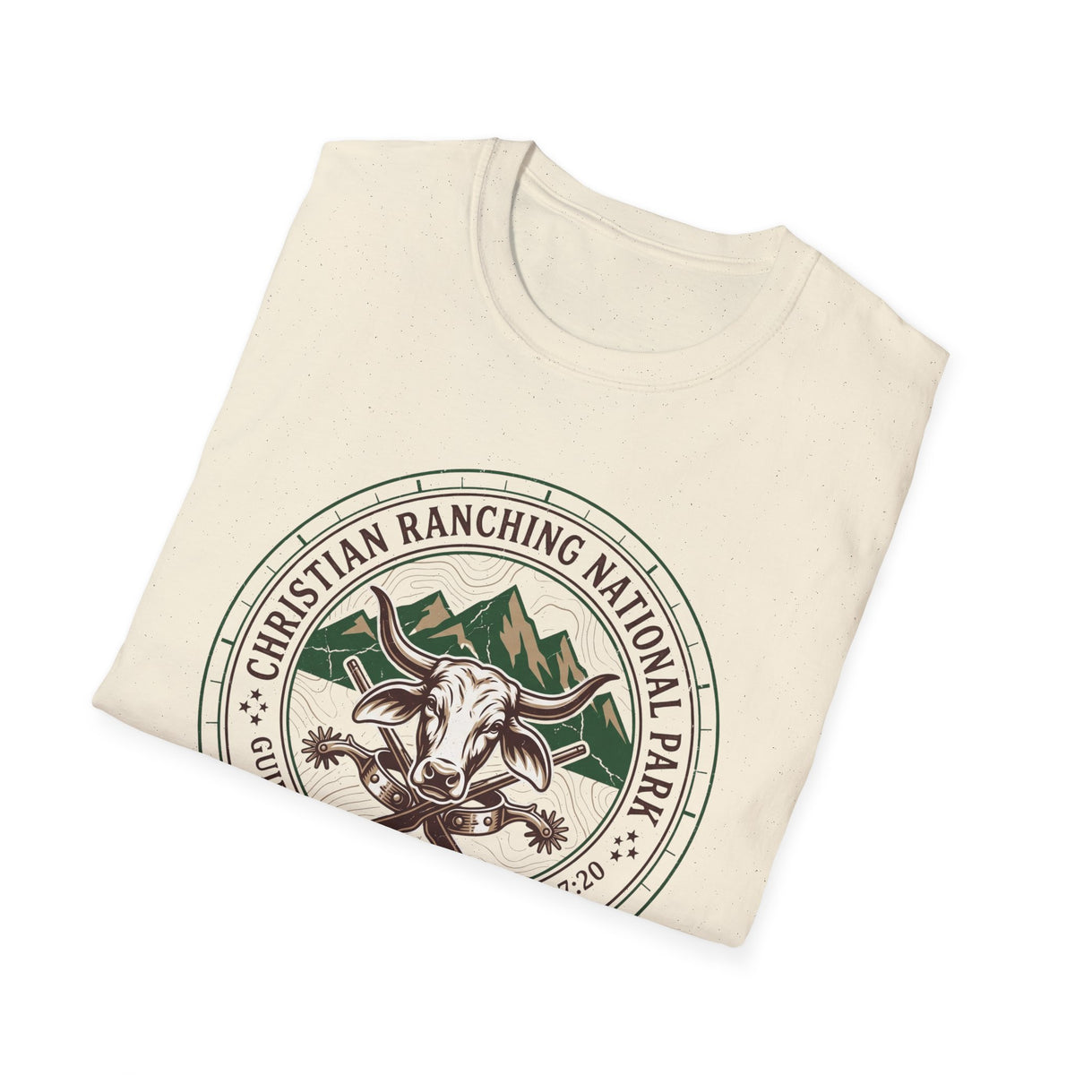 Christian ranching national park T-shirts
