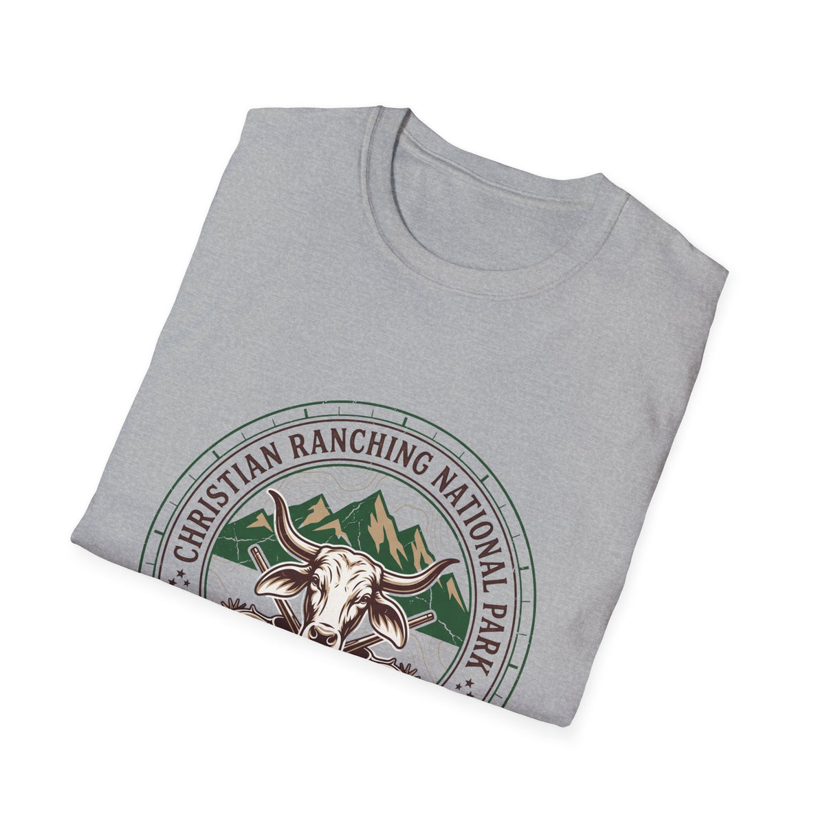 Christian ranching national park T-shirts