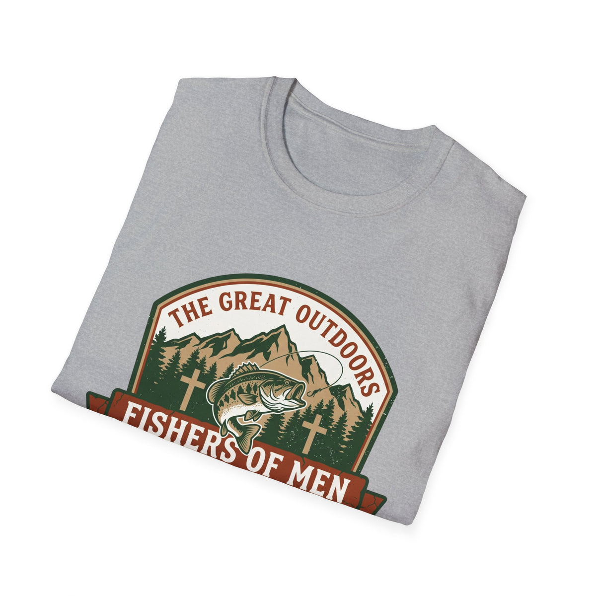 The great outdoors Fishers of men T-shirts