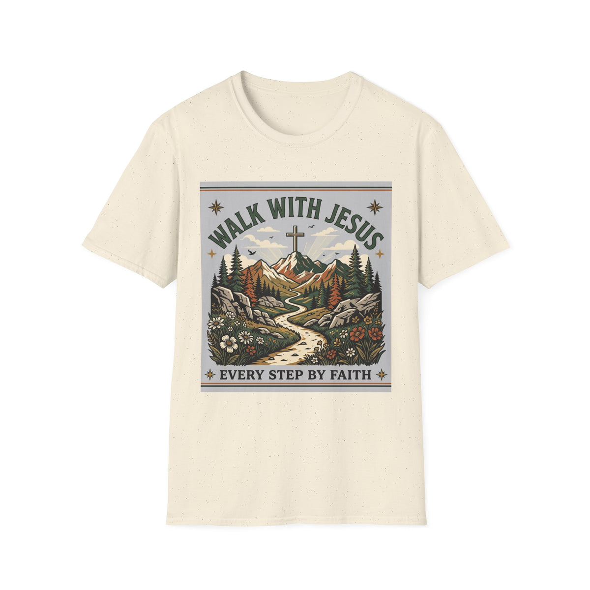 Walk with jesus T-shirts