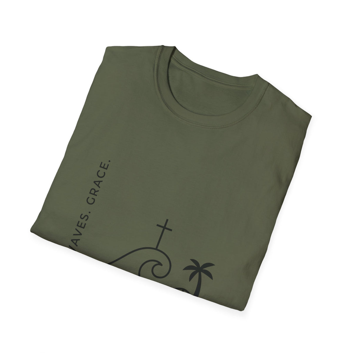 Faith waves grace T-shirts