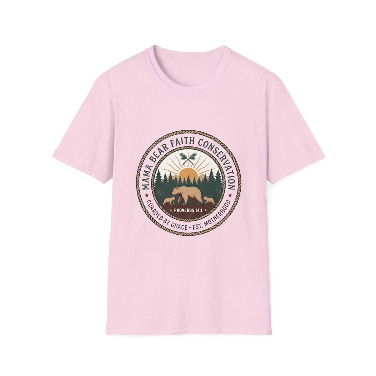 Mama bear faith conservation T-shirts (2)