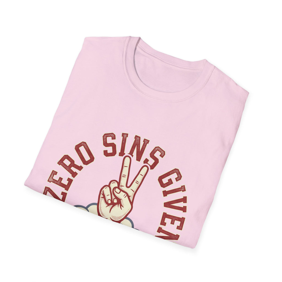 Zero sins given T-shirts