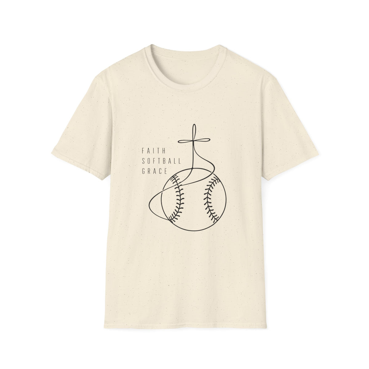 Faith softball grace T-shirts