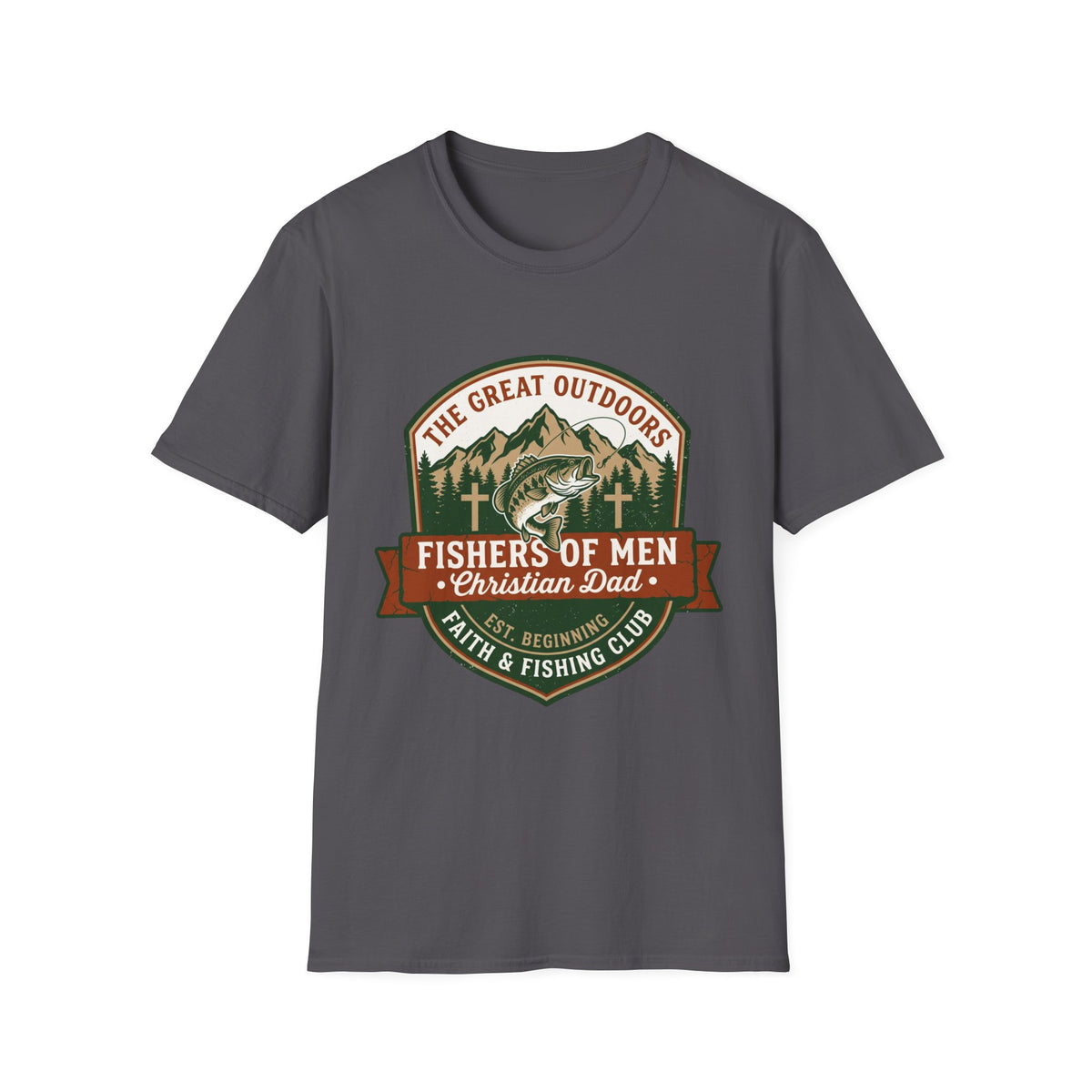 The great outdoors Fishers of men T-shirts