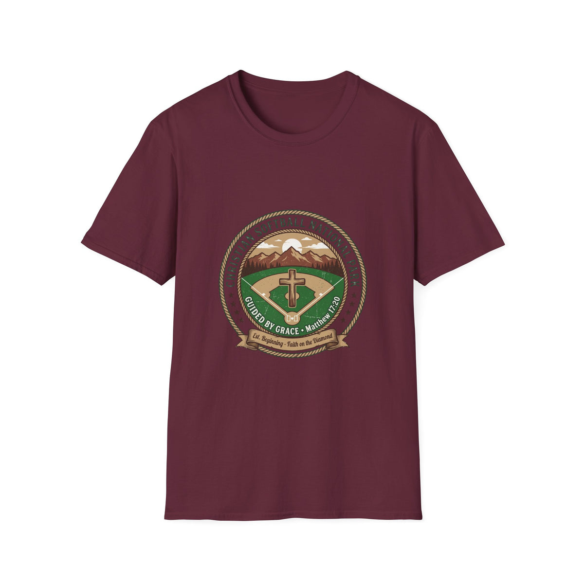 Christian softball national park T-shirts