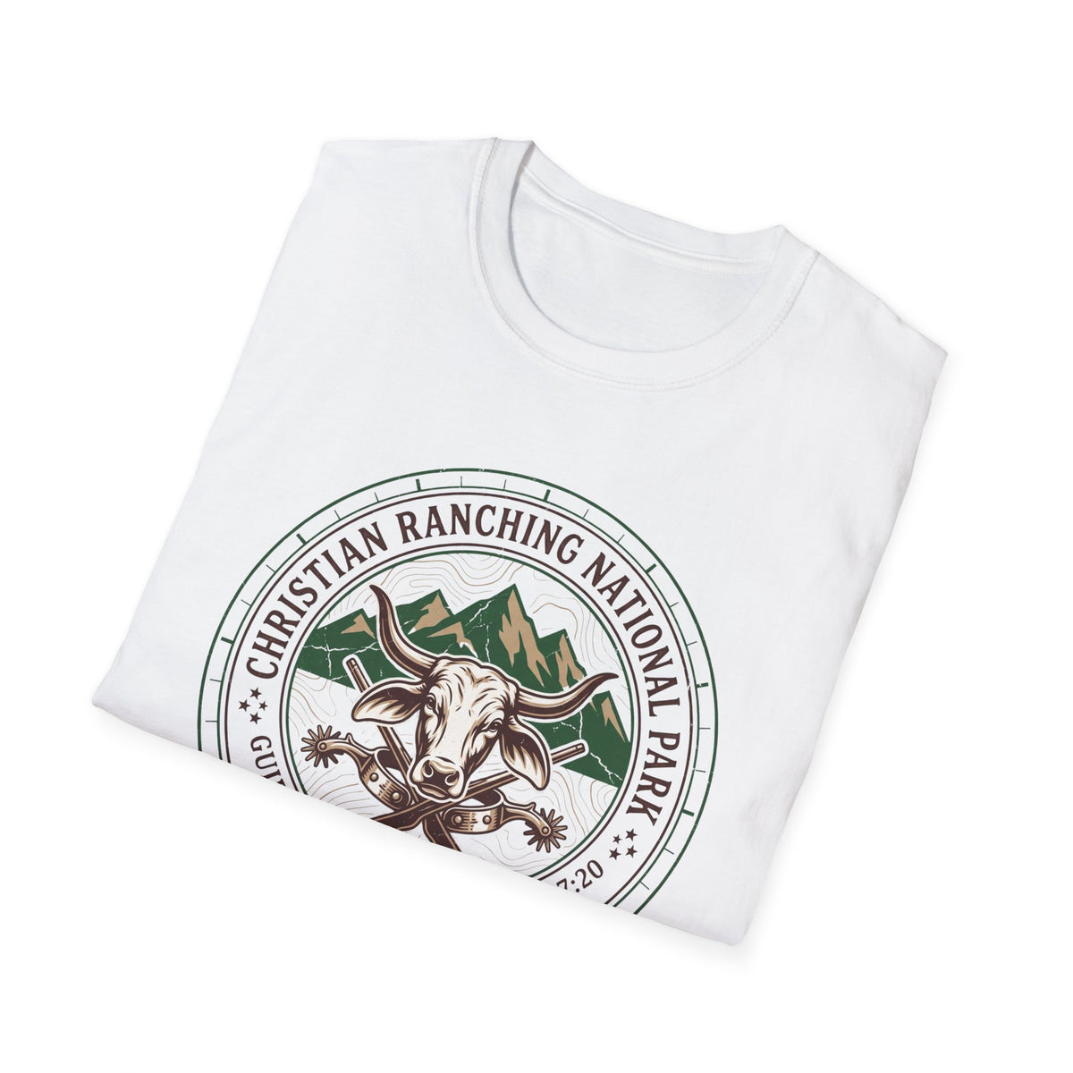 Christian ranching national park T-shirts