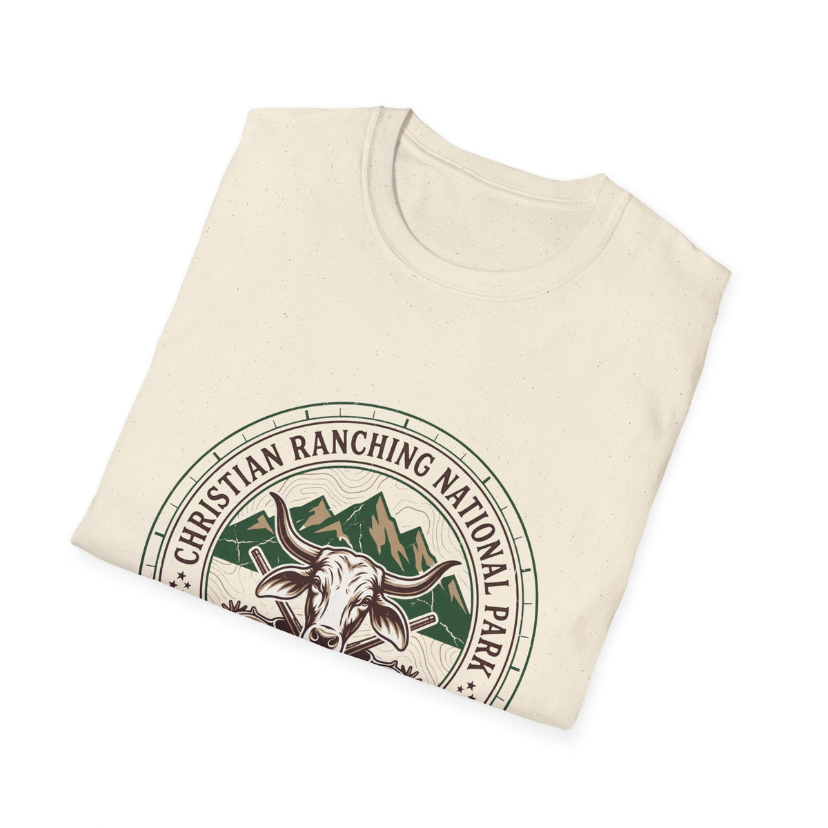 Christian ranching national park T-shirts