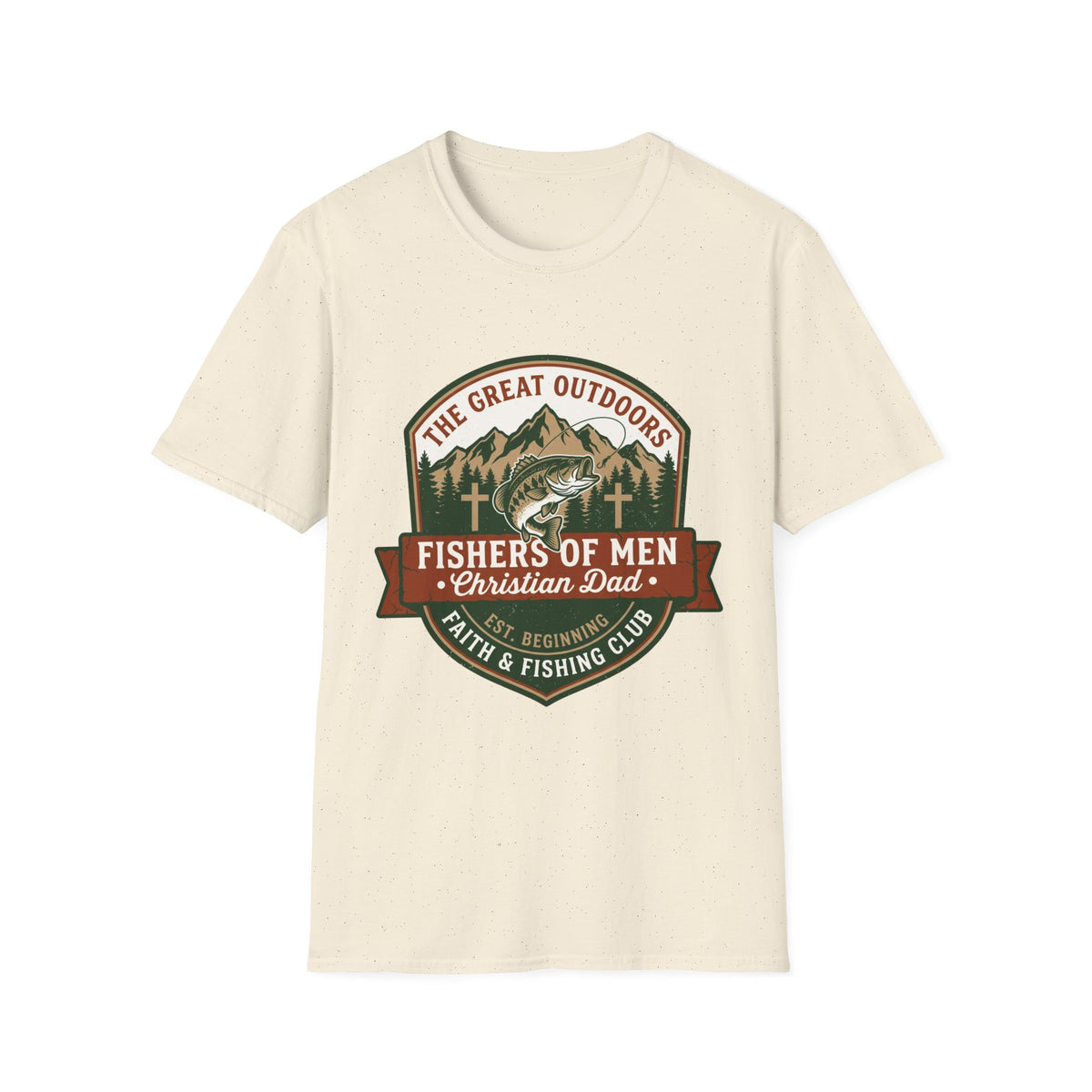 The great outdoors Fishers of men T-shirts