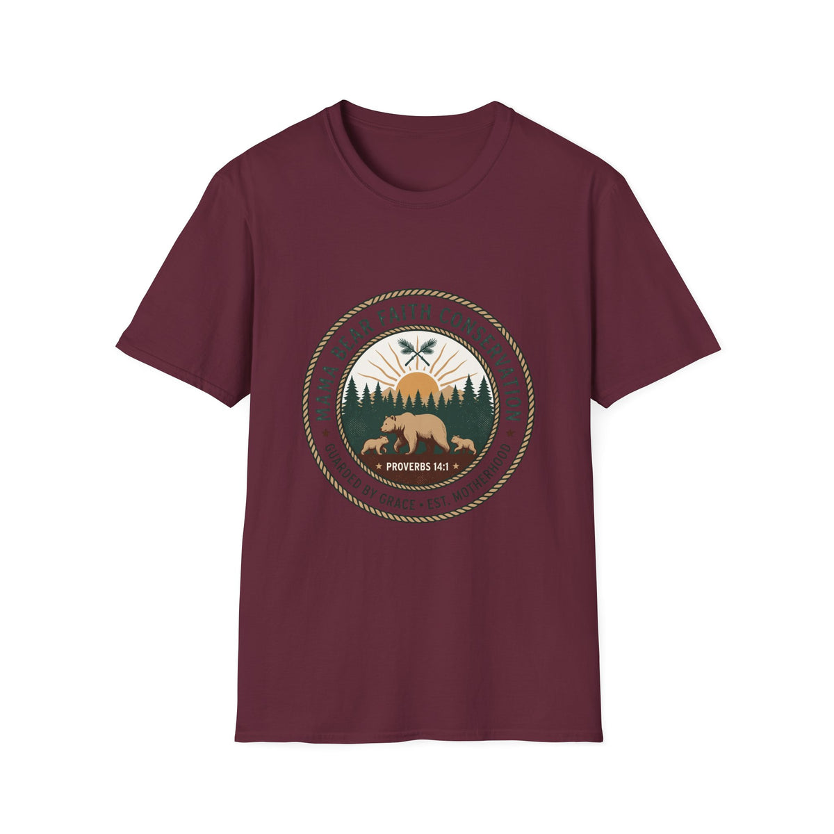 Mama bear faith conservation T-shirts (2)