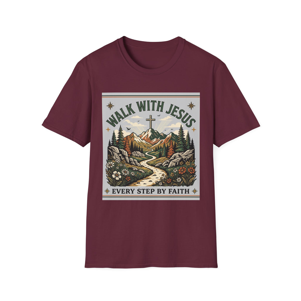 Walk with jesus T-shirts