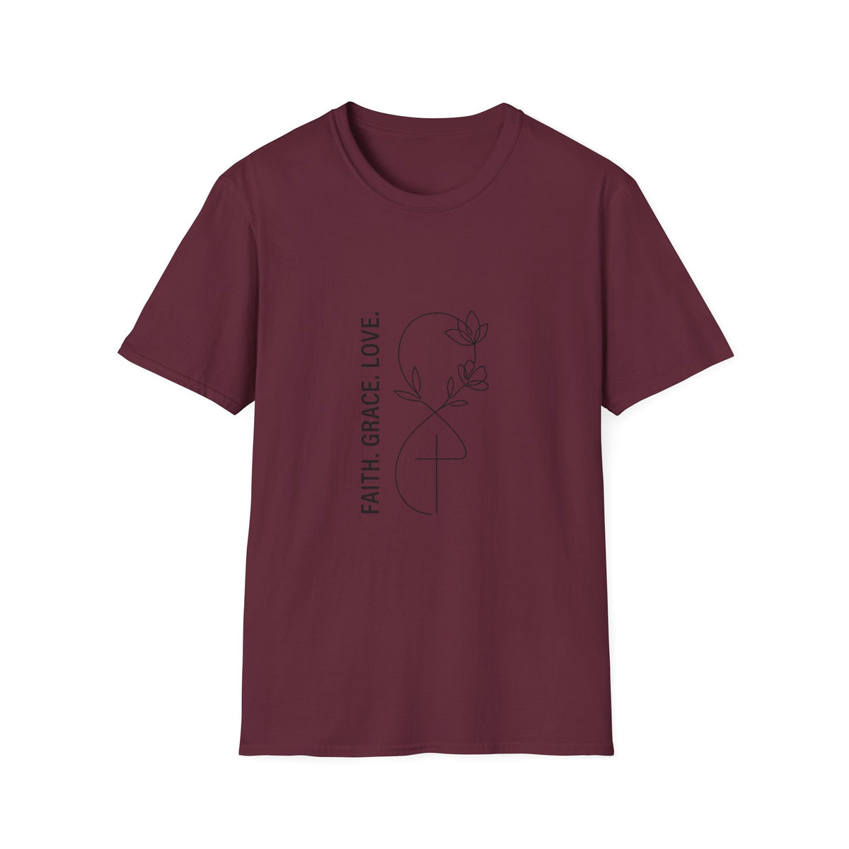 Faith grace love T-shirts