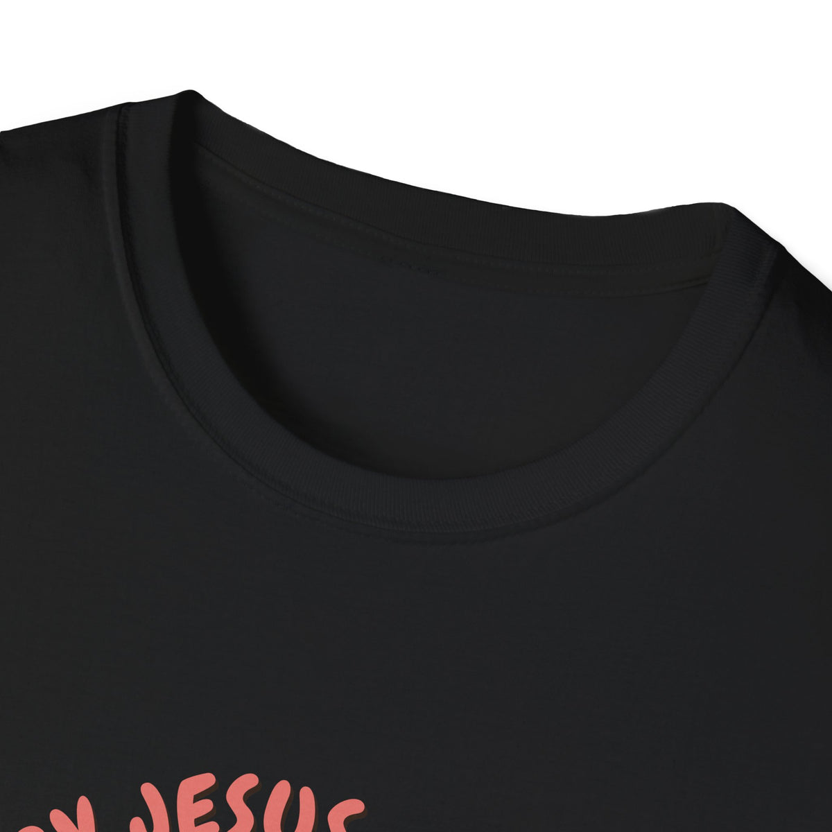 Powered by Jesus and iced coffee T-shirts copy