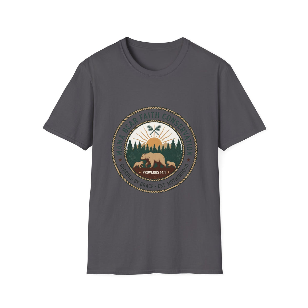 Mama bear faith conservation T-shirts (2)