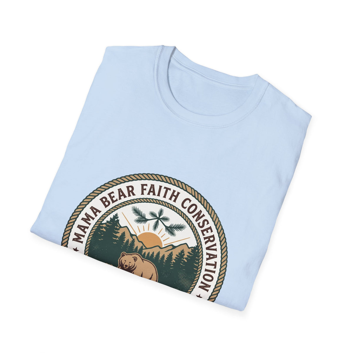 Mama bear faith conservation T-shirts