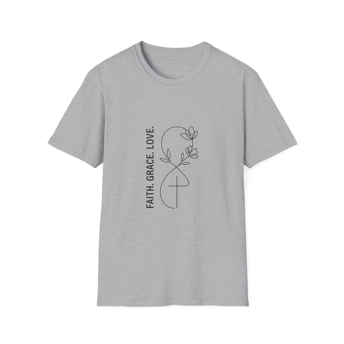 Faith grace love T-shirts