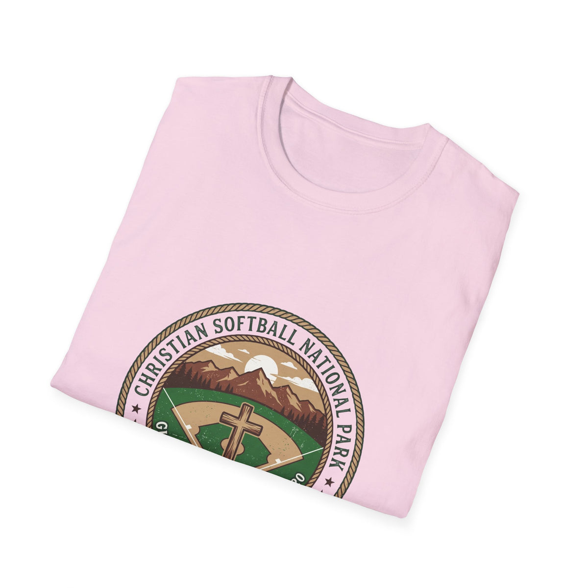 Christian softball national park T-shirts