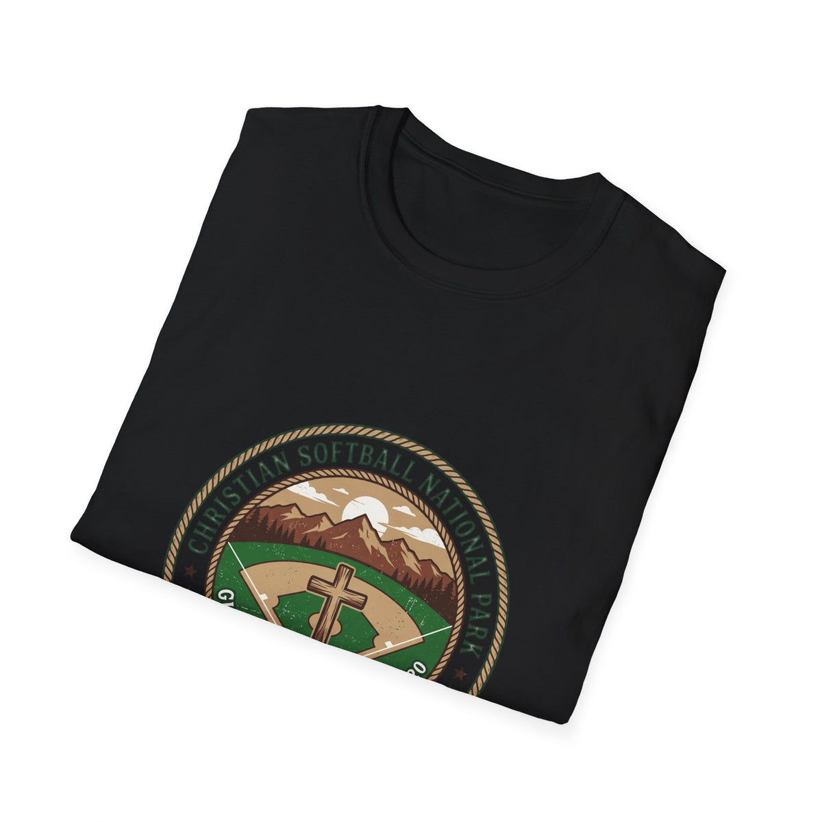 Christian softball national park T-shirts