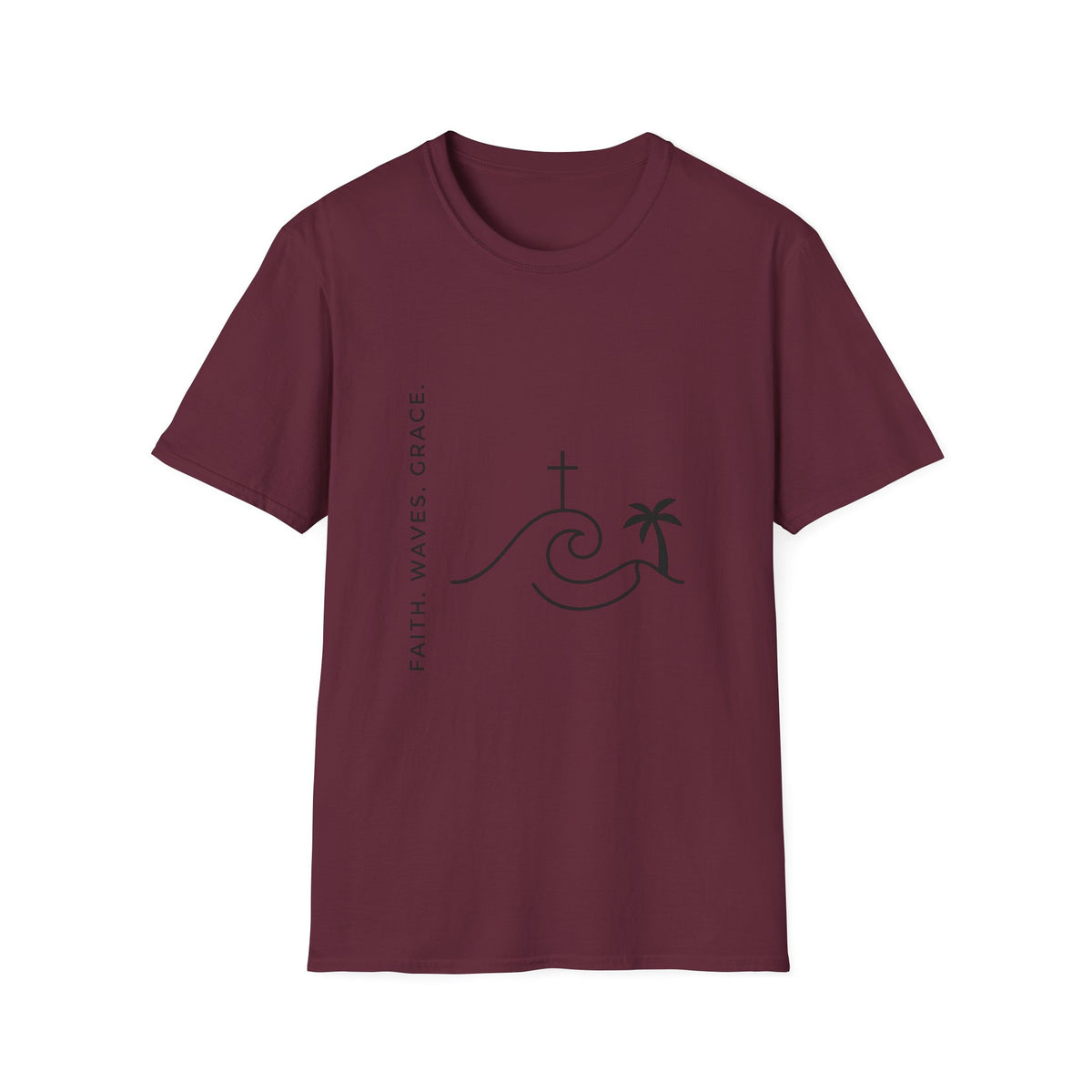 Faith waves grace T-shirts