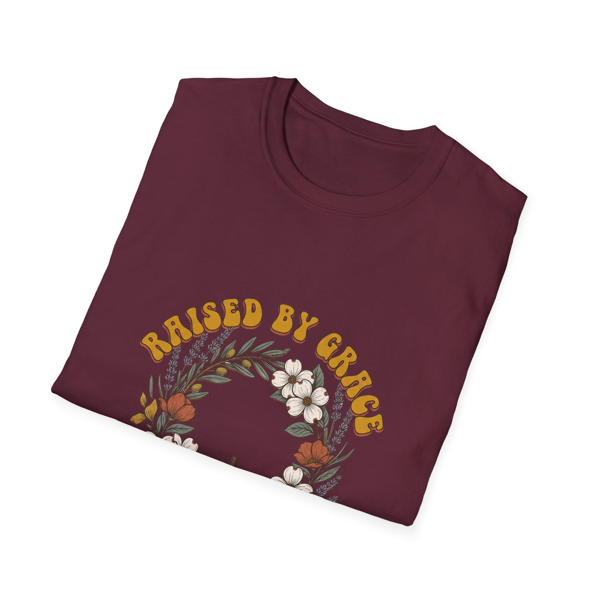 Raised by grace T-shirts