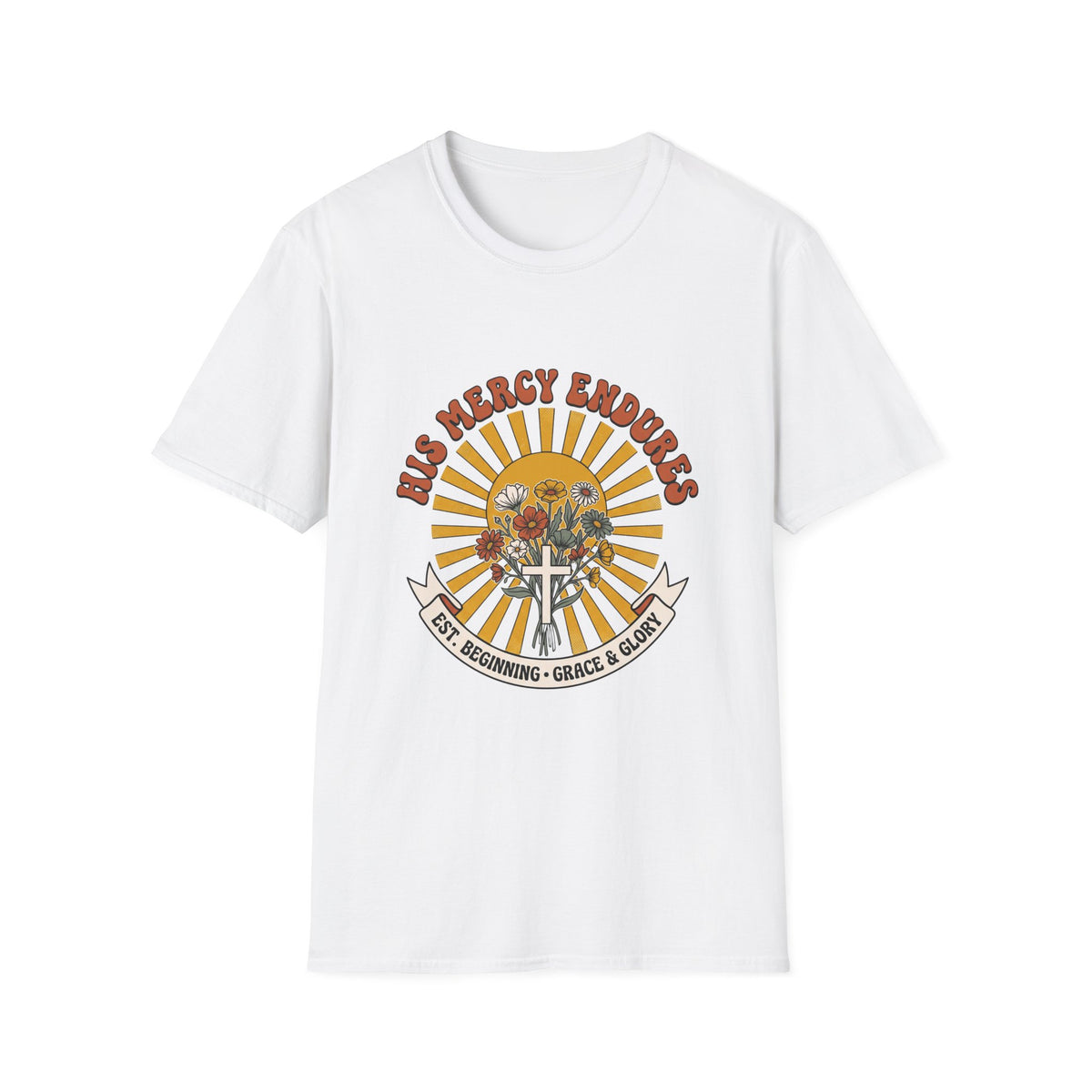 His mercy endures T-shirts