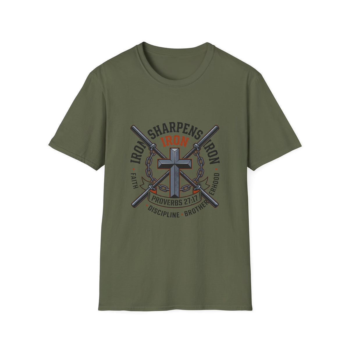 Iron sharpens iron T-shirts