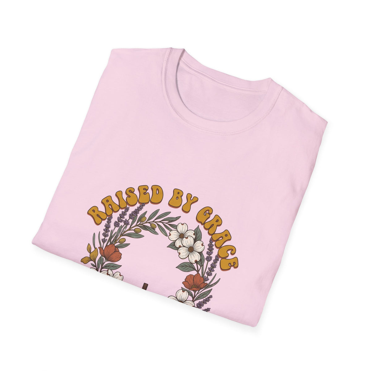 Raised by grace T-shirts