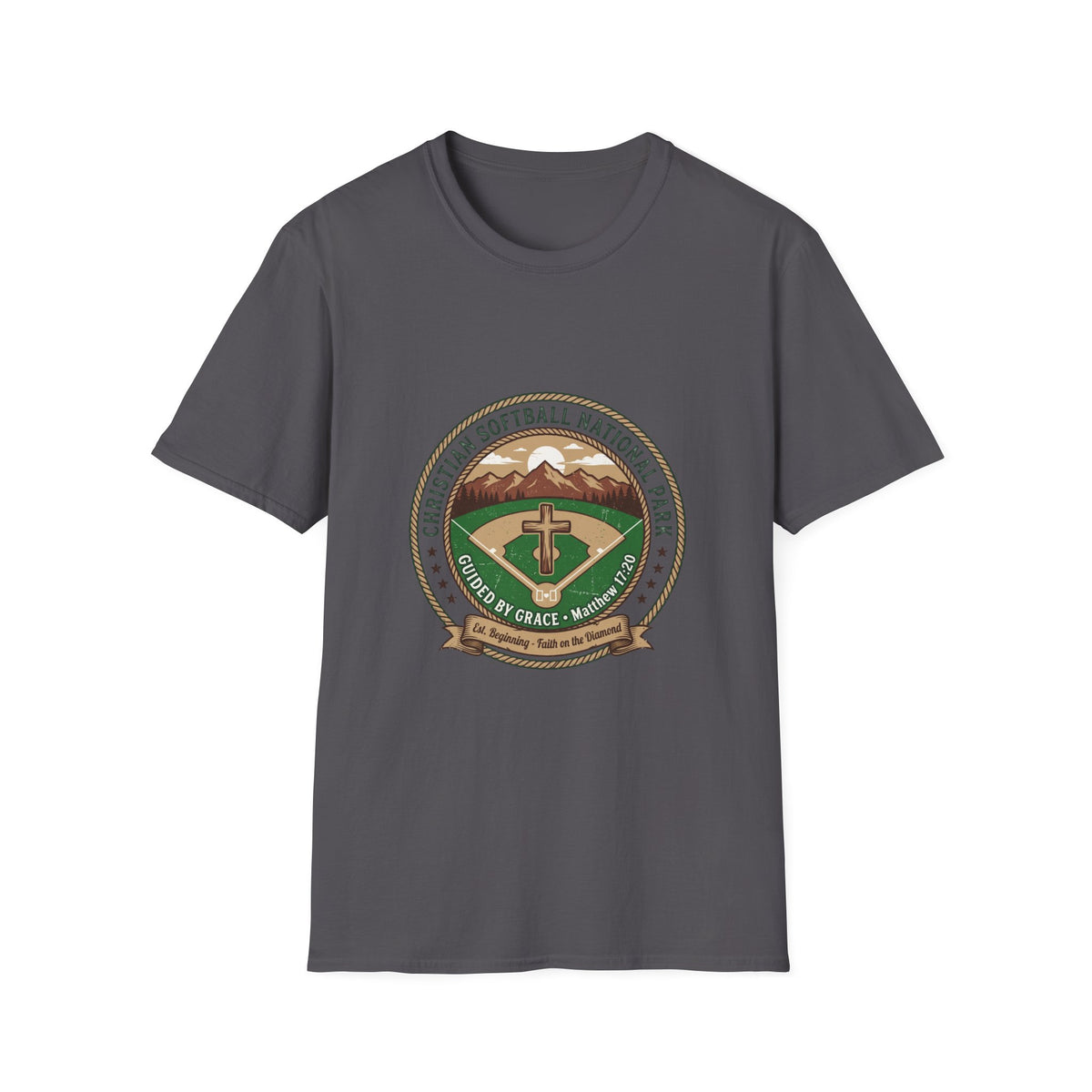 Christian softball national park T-shirts