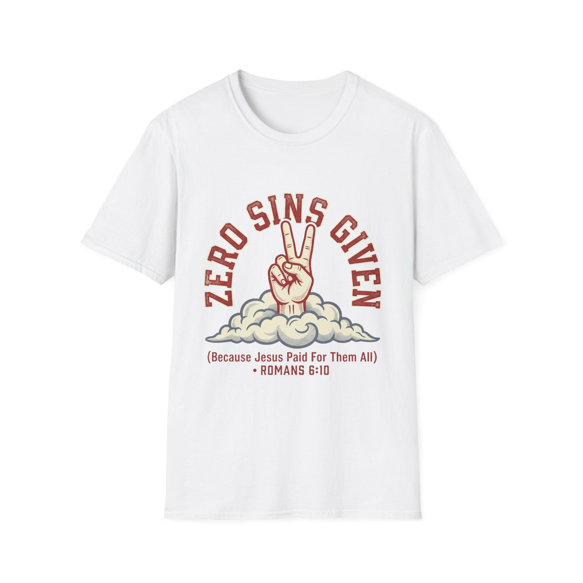 Zero sins given T-shirts