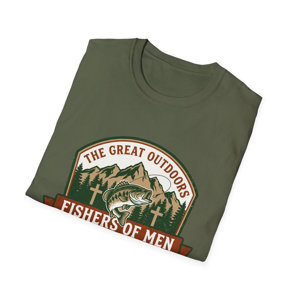 The great outdoors Fishers of men T-shirts